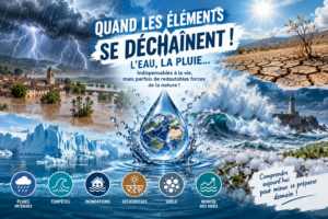 Les 5 forces de la Nature – L&rsquo;eau et la pluie – Quand les éléments se déchaînent